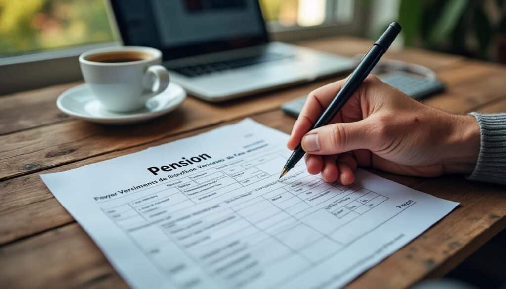 Accéder à l’historique des versements bancaires sur votre relevé de pension