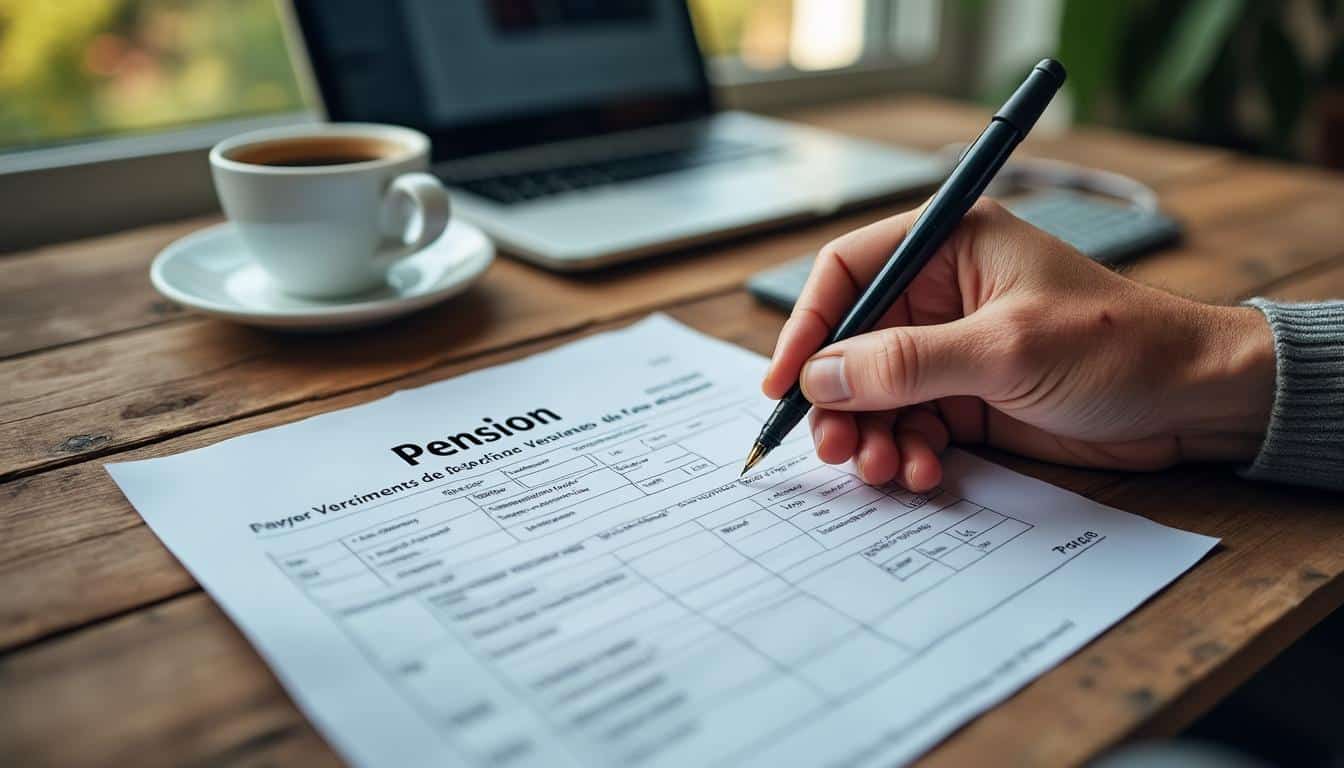 Accéder à l’historique des versements bancaires sur votre relevé de pension