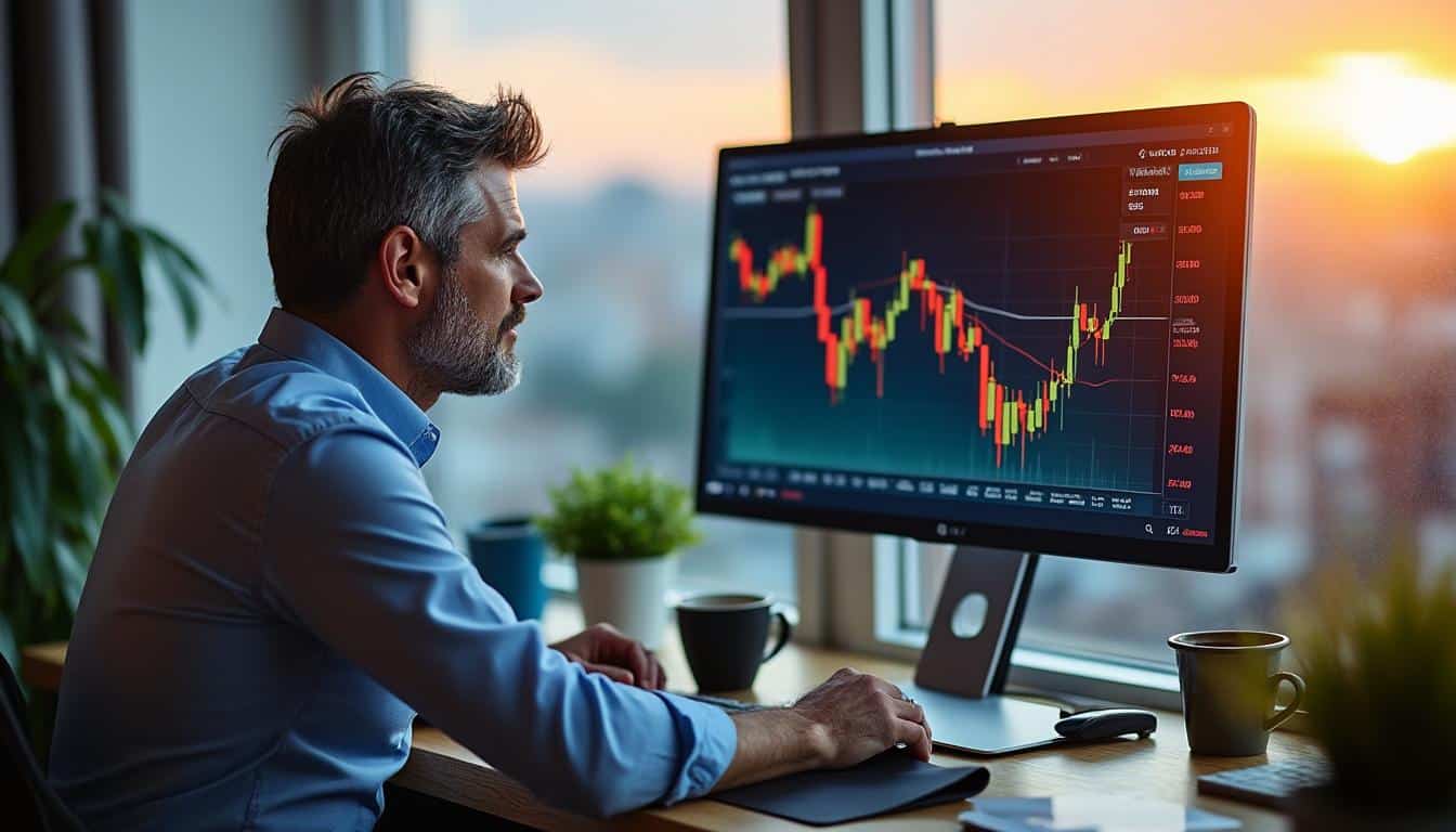 Illustration: Comprendre le phénomène de la baisse des marchés financiers