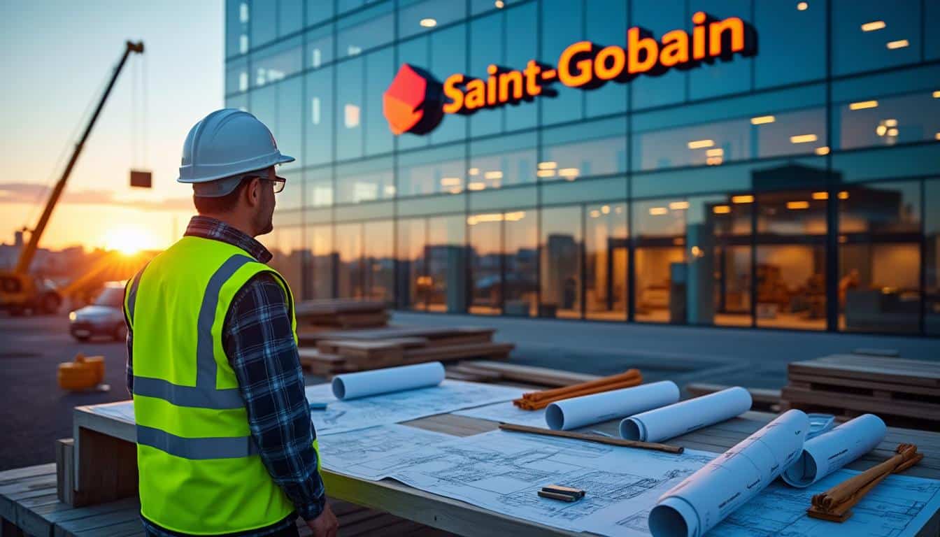 Illustration: Saint-Gobain, un acteur incontournable du CAC 40 et du secteur de la construction