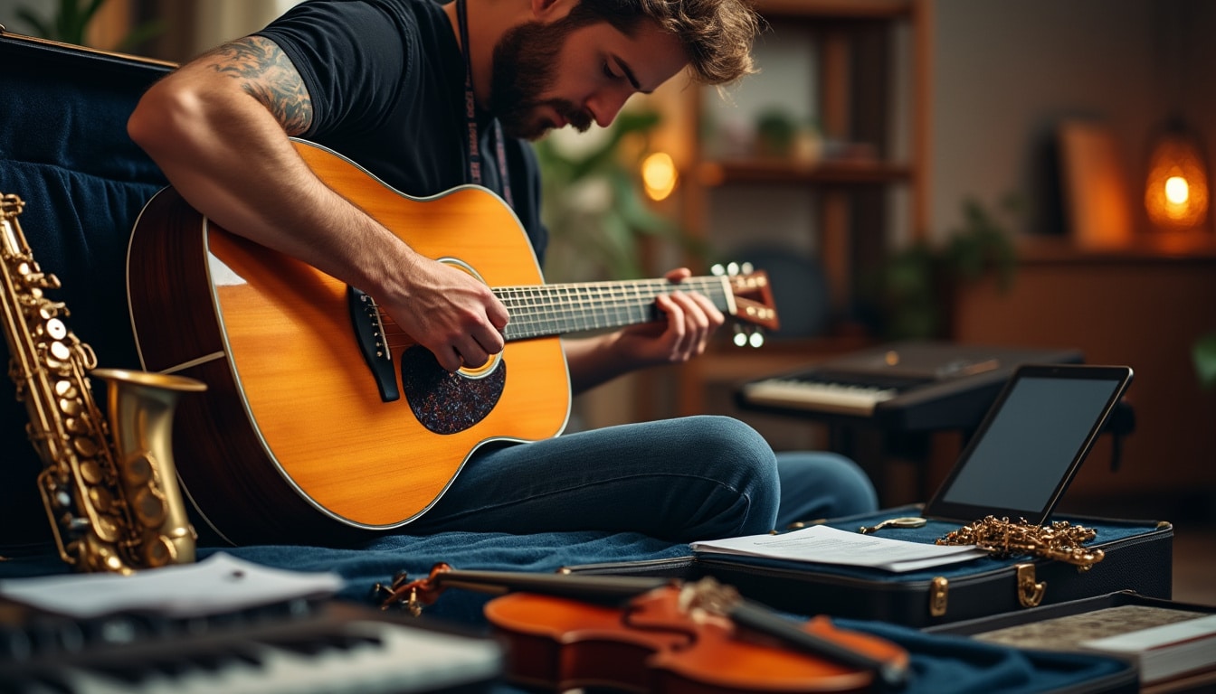 Illustration: Pourquoi souscrire à une assurance dédiée pour vos instruments de musique ?